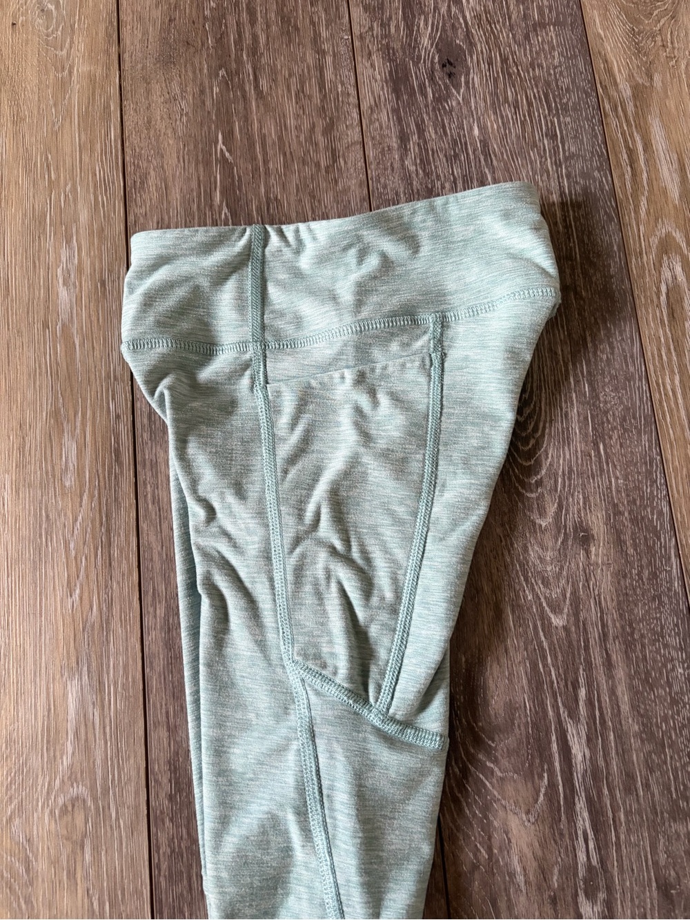 Hanna Andersson Teal Blue Girls' Leggings - Picture 3 of 5